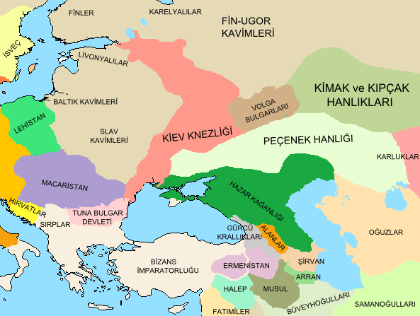 Hazarlarin dususu